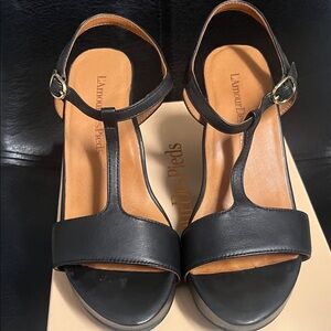 Black Leather Sandals